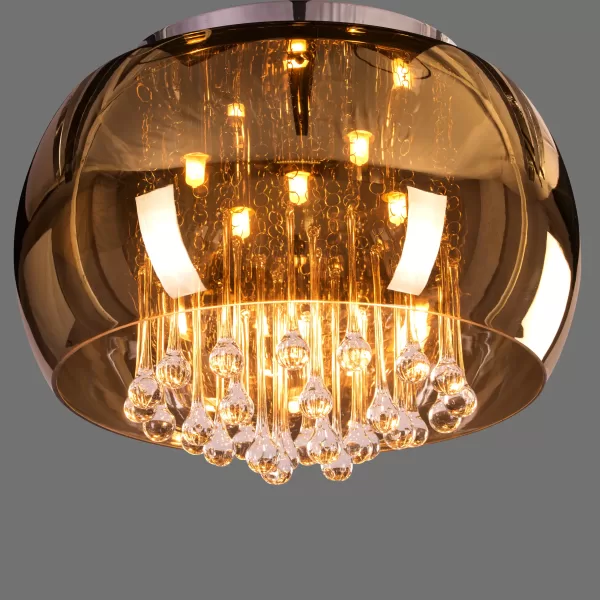 Gold Mirror Finish Chandelier