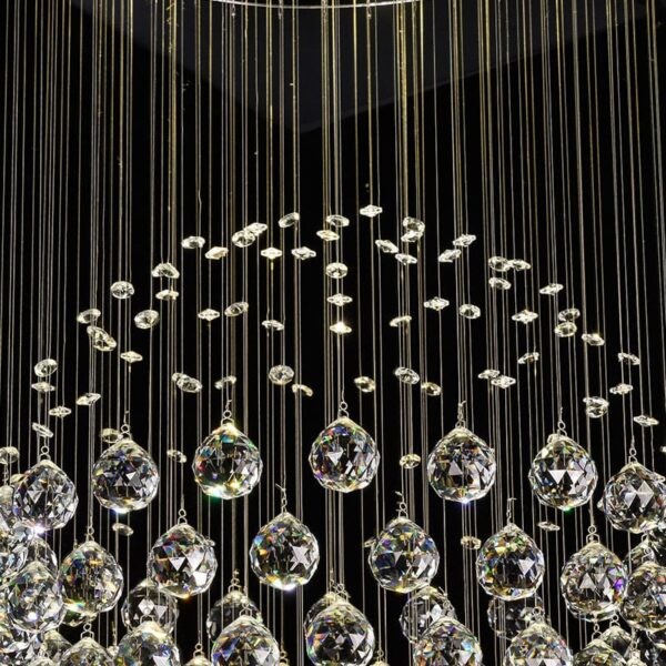 Spherical Crystal Chandelier - Image 2