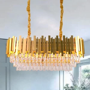 Luminaire Oval Chandelier