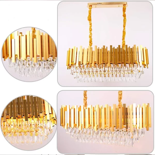 Luminaire Oval Chandelier - Image 2