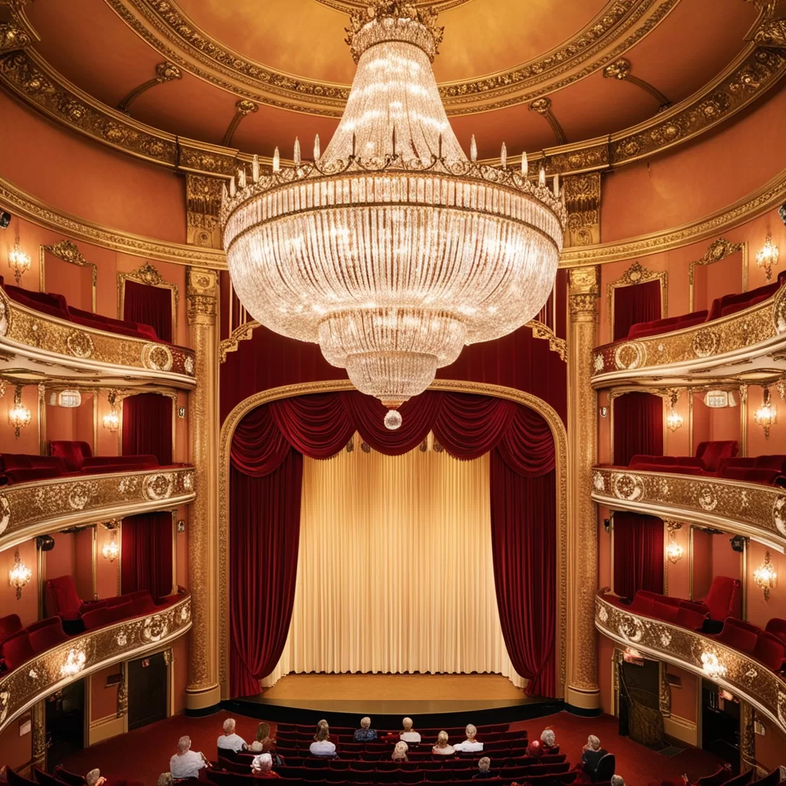 Transform Theater with Elegant Chandeliers: Chandeliers in Theater