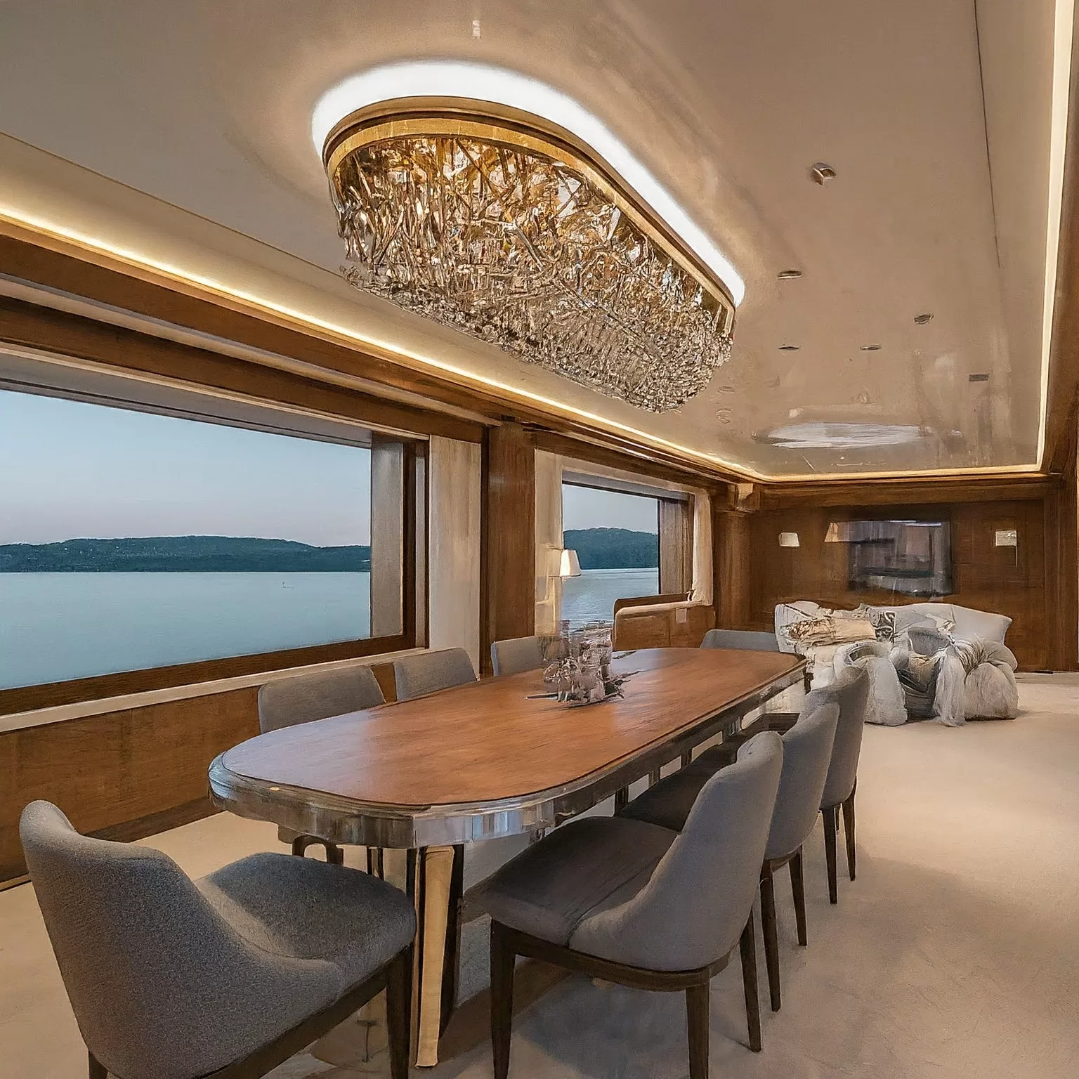 Elegant Chandeliers for Luxury Yachts: Enhance Marine Interiors