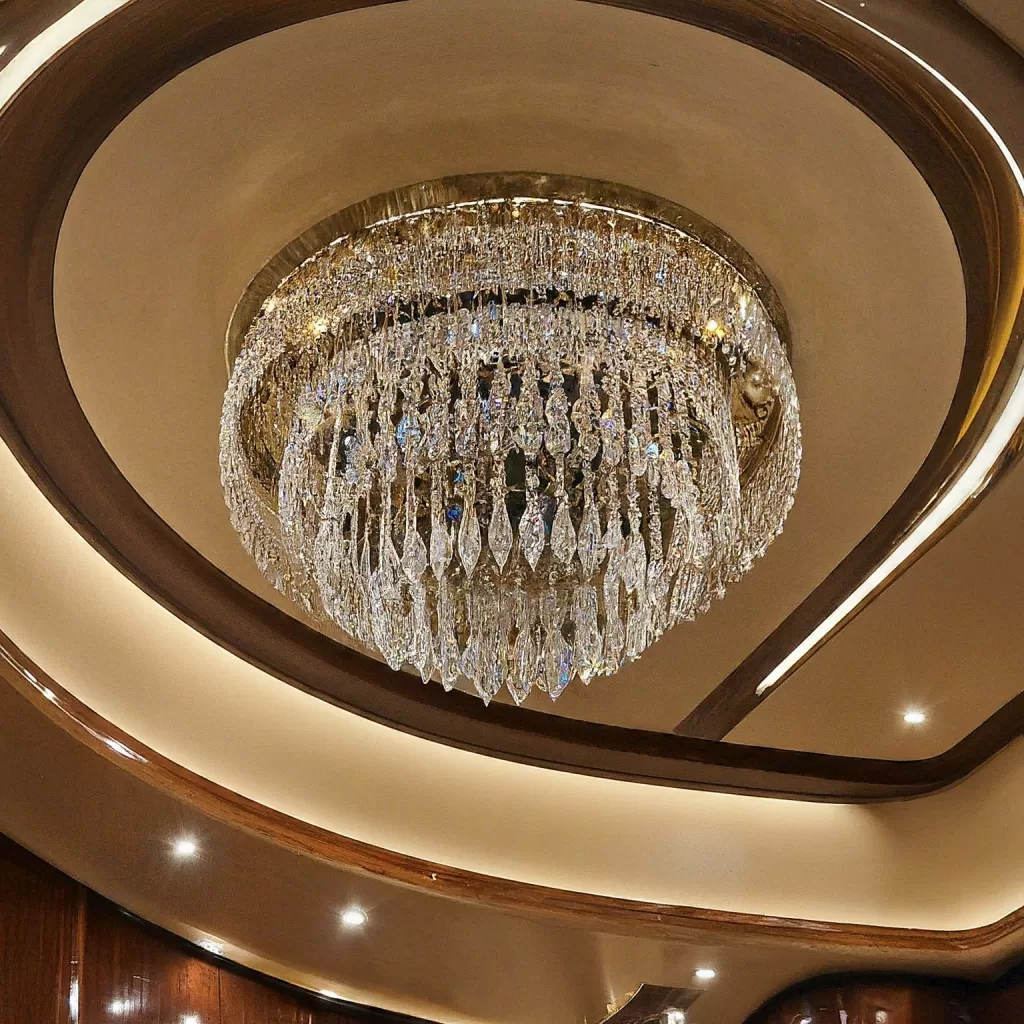 Chandeliers for Luxury Yachts